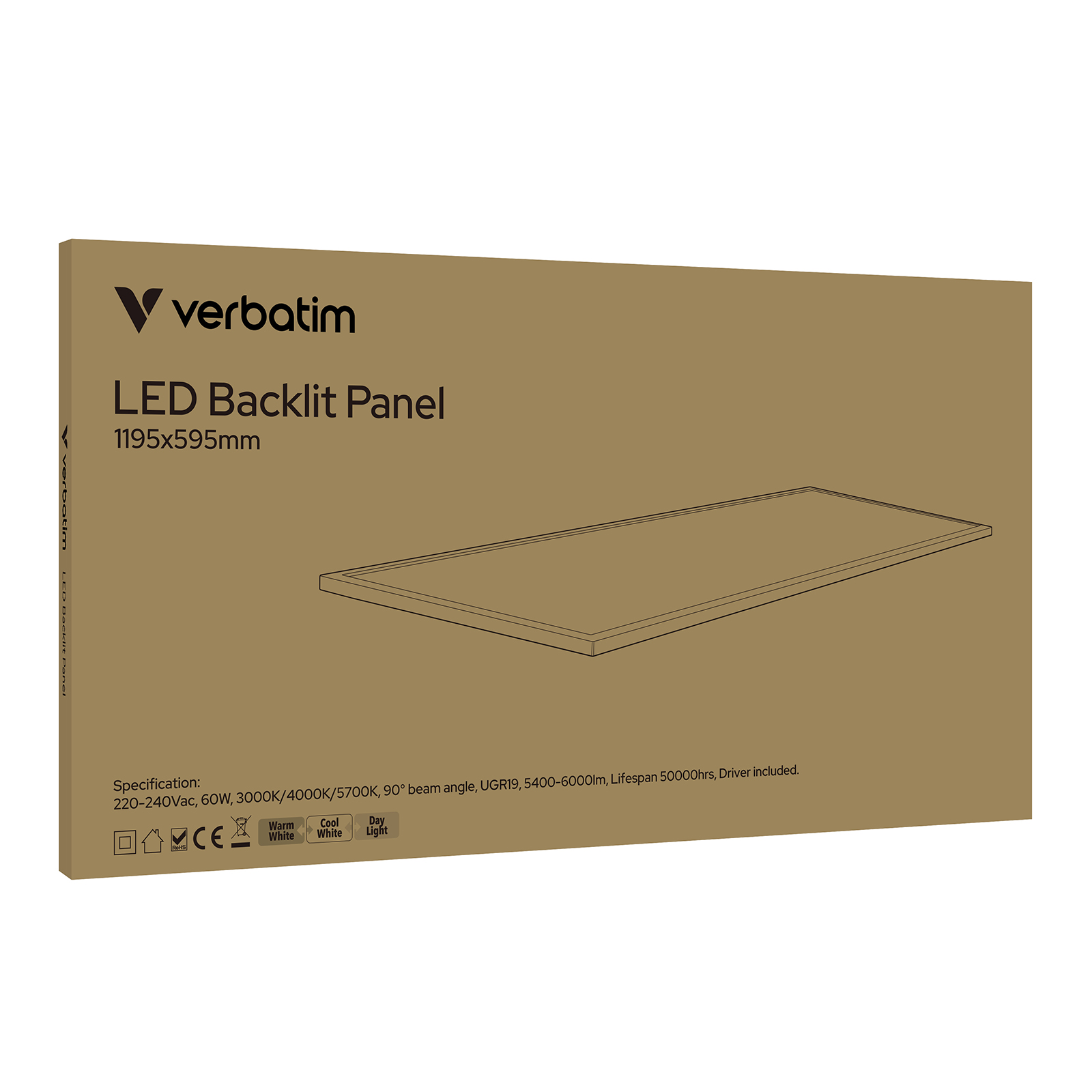 Verbatim LED backlit panel 3CCT UGR19 - Image 5