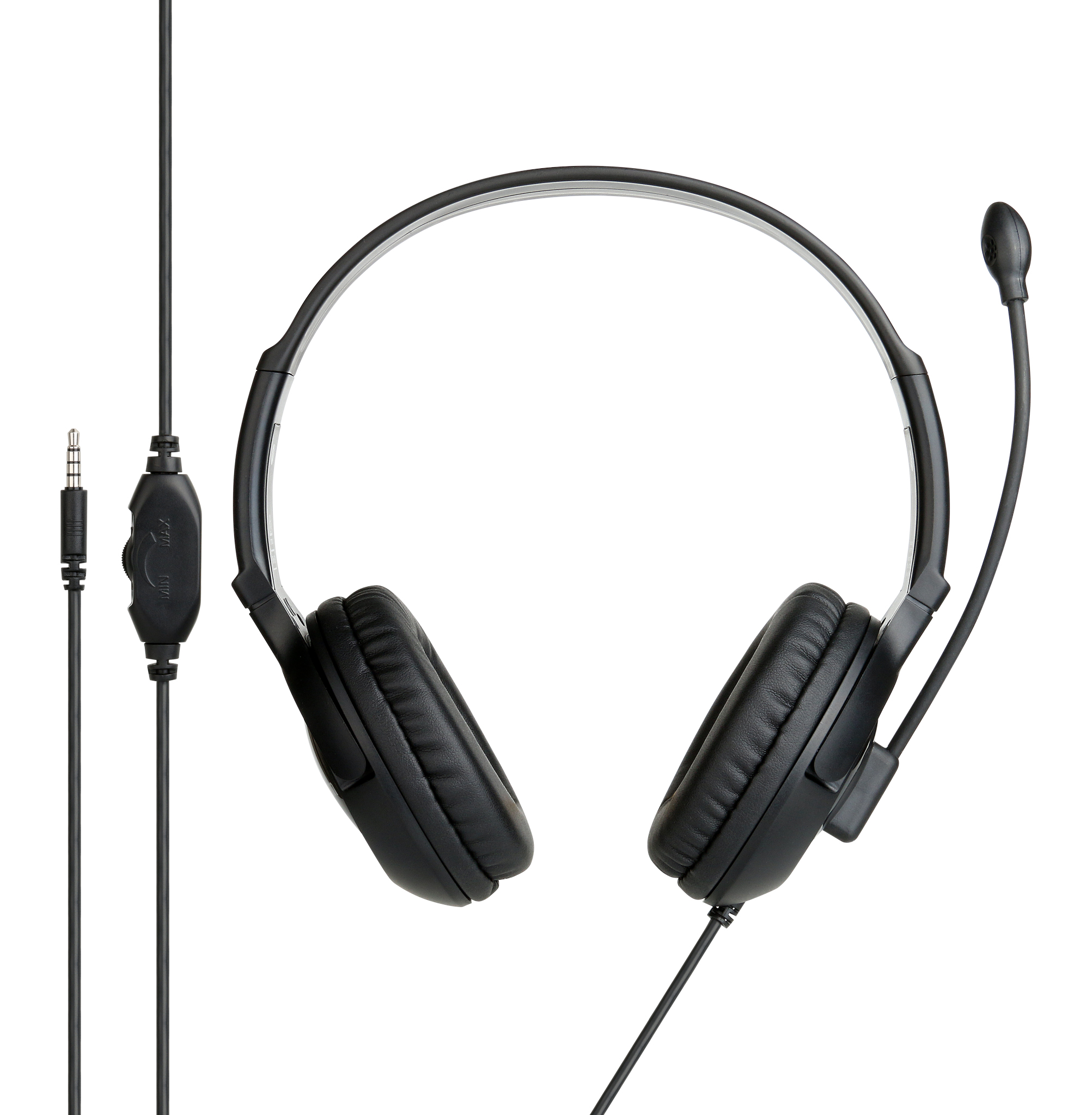 Multimedia Headset with Noise Cancelling Boom Mic - 3.5mm jack - Image 7