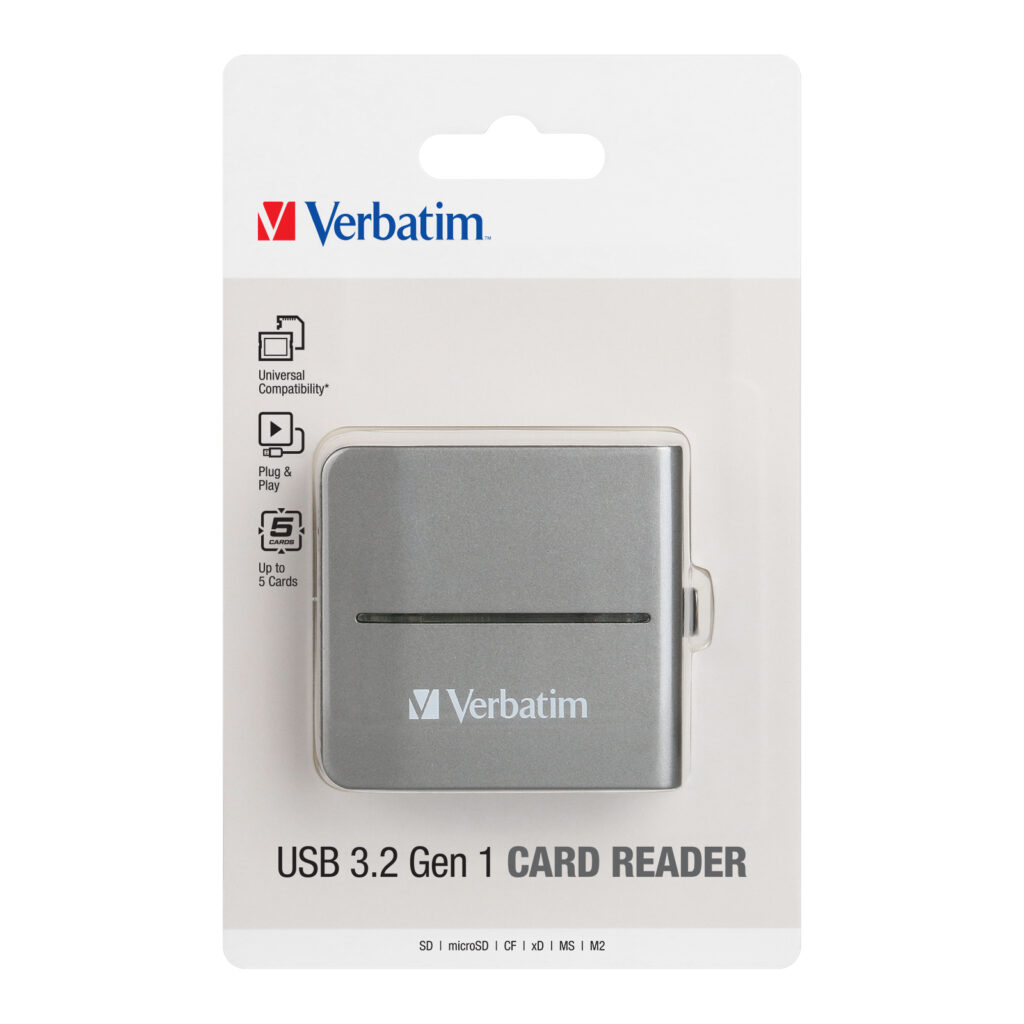 USB 3.2 Gen 1 Card Reader Verbatim Hong Kong