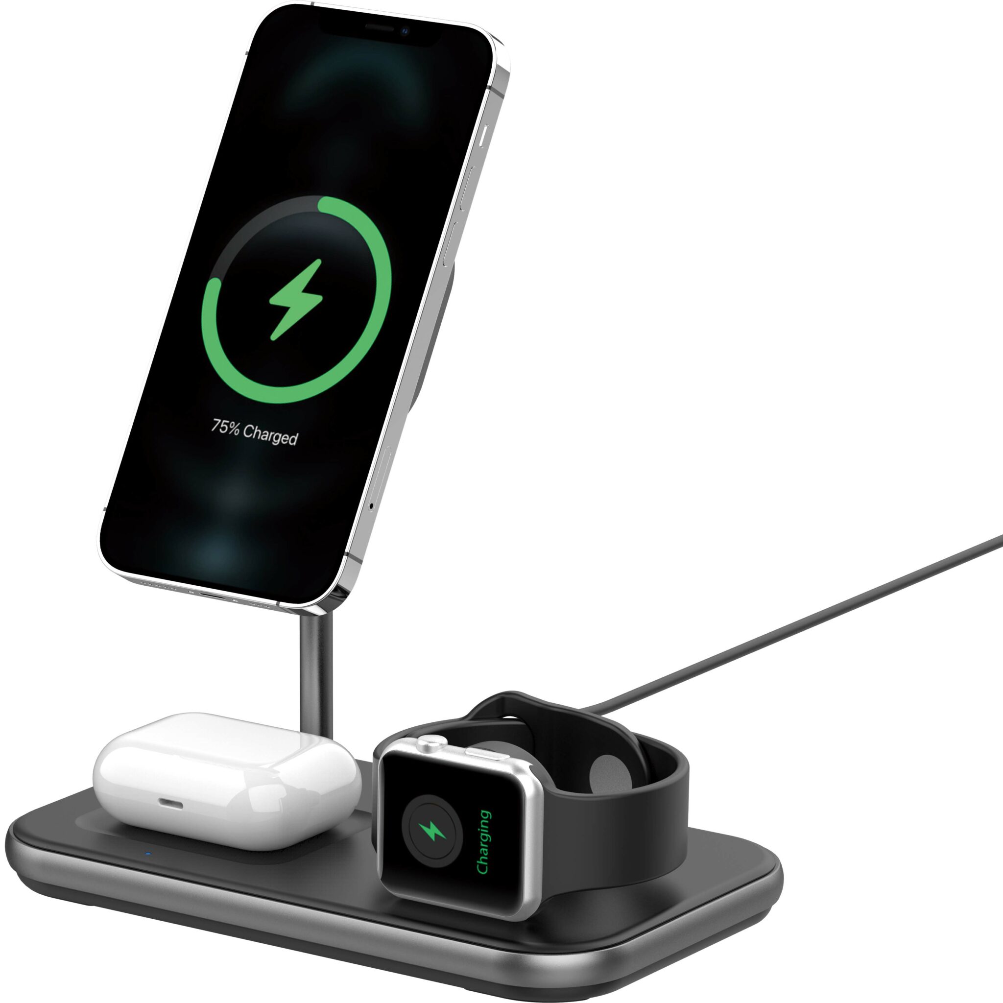 3in1 25W Apple Watch & MagSafe Wireless Charger Verbatim