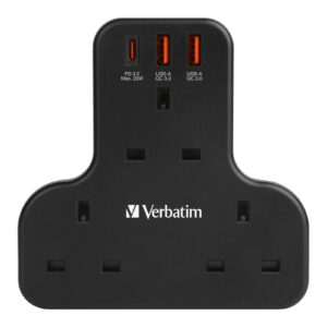 3 Socket PD & QC 3.0 Flat Wall Outlet Extender