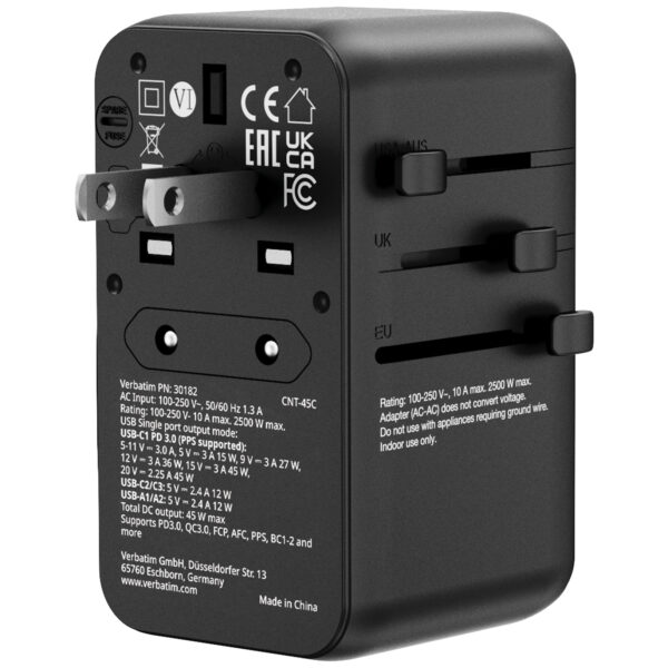 Charge 'n' Travel Adapter 45W with Retractable Cable - Image 4