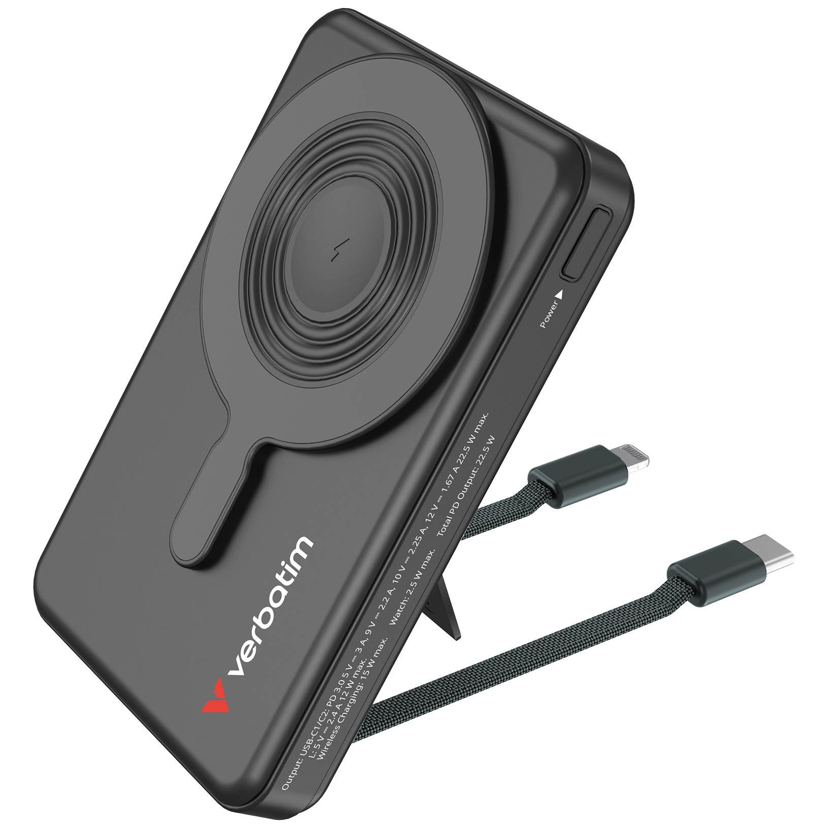 Charge 'n' Go 10000mAh C+L & Display Power Bank - Image 2