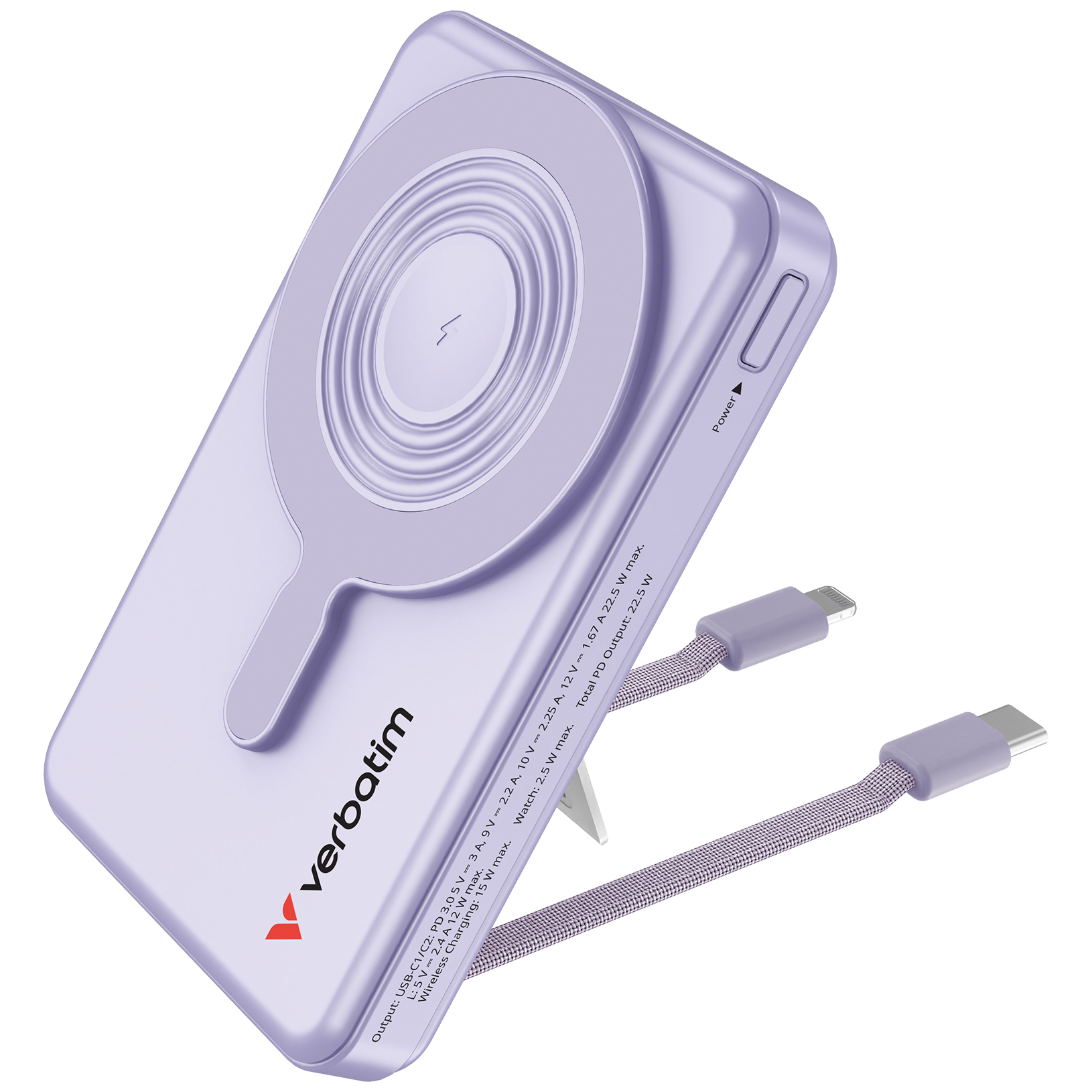 Charge 'n' Go 10000mAh C+L & Display Power Bank