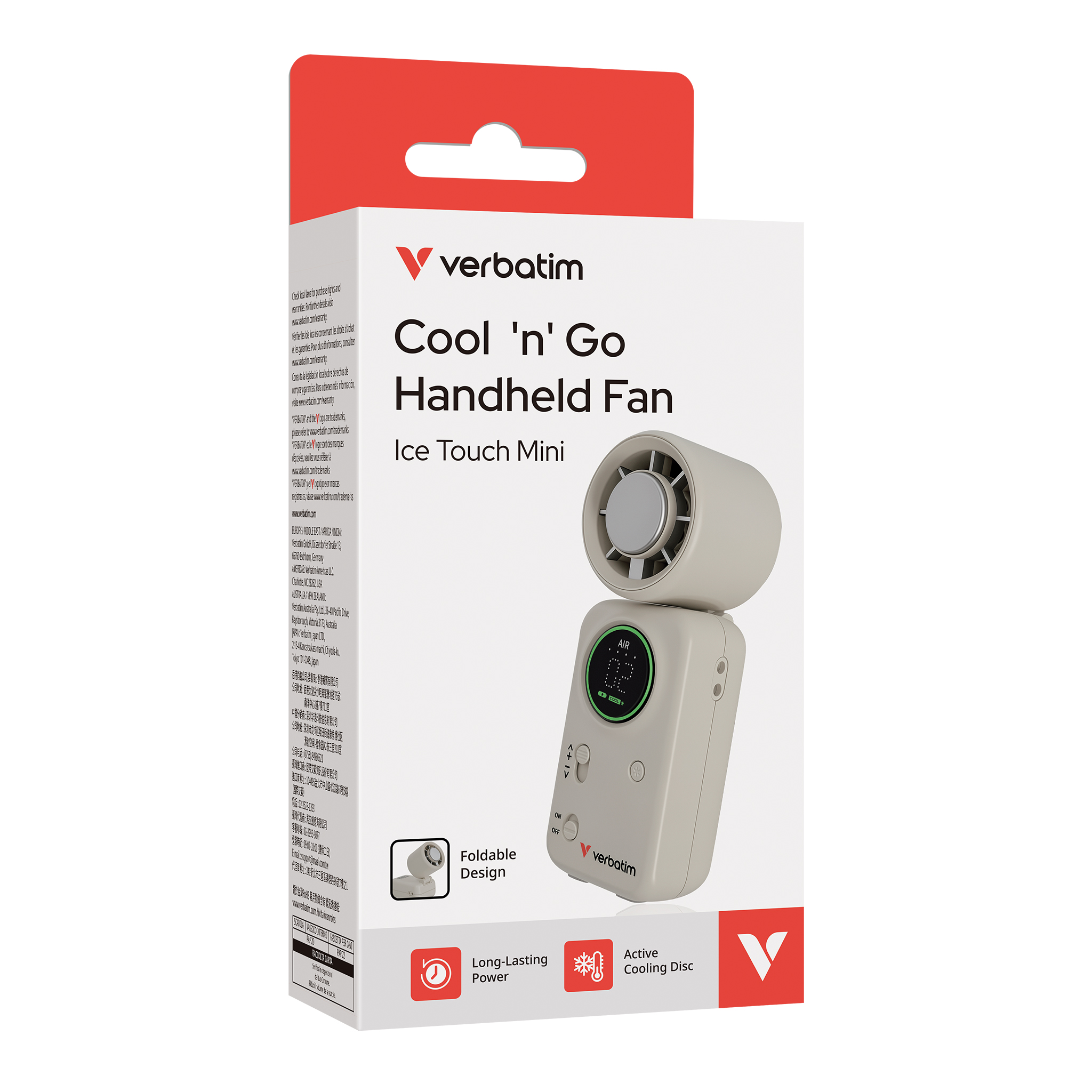 Cool 'n' Go Handheld Fan - Ice Touch Mini:圖片 4