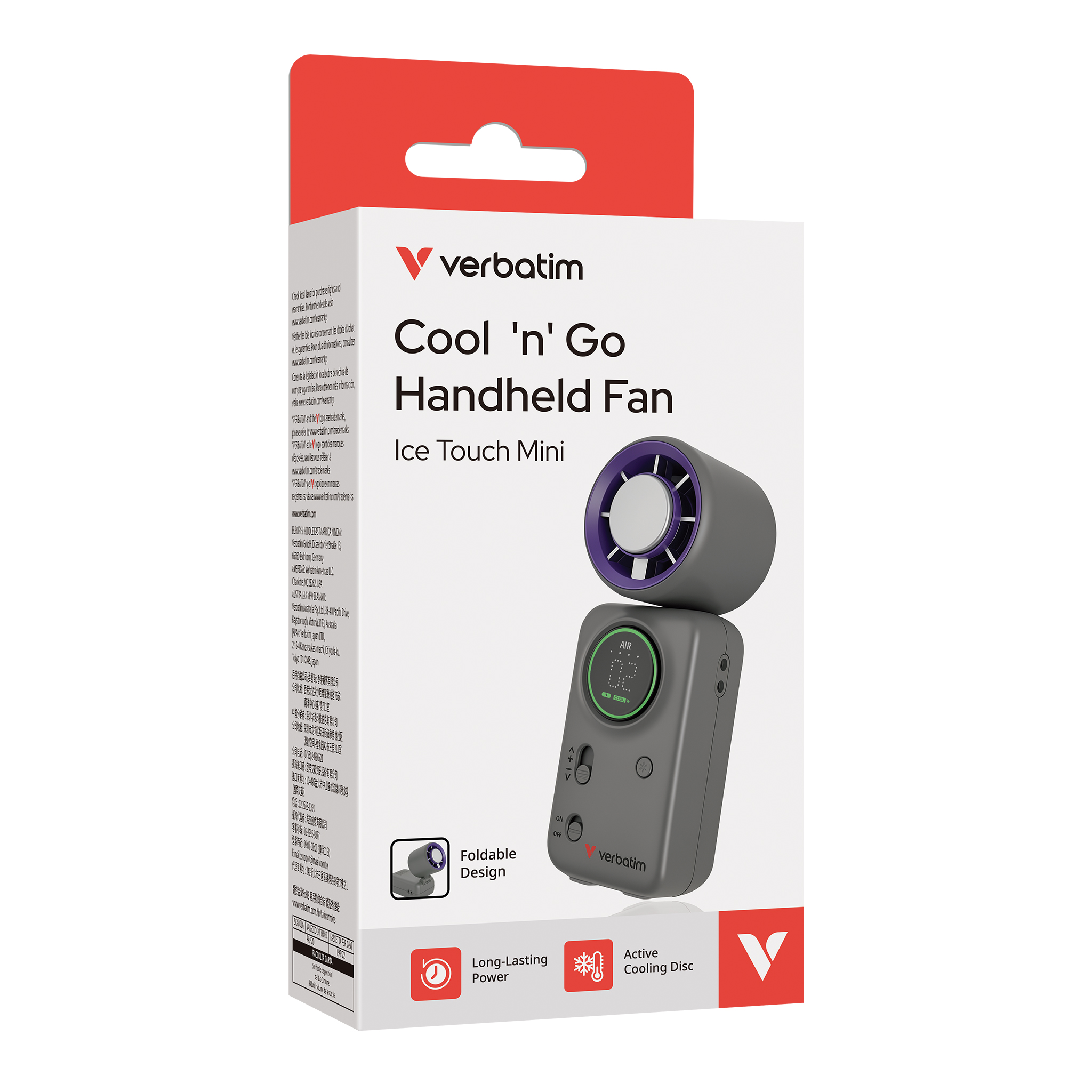 Cool 'n' Go Handheld Fan - Ice Touch Mini:圖片 3