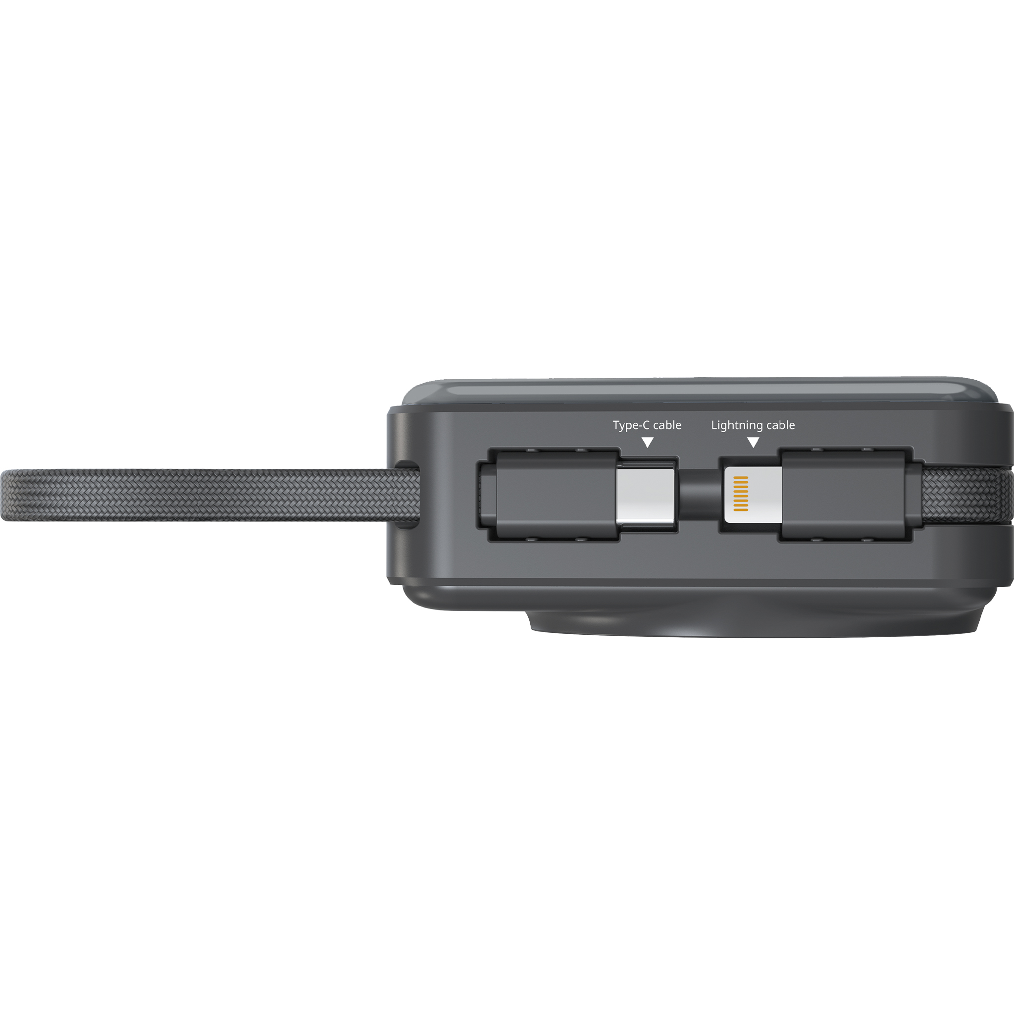 SnapQub 10000mAh Qi2.2 Semi-Solid-State Magnetic Wireless Power Bank, C+L Cables (*3C+QR Code) - Image 4