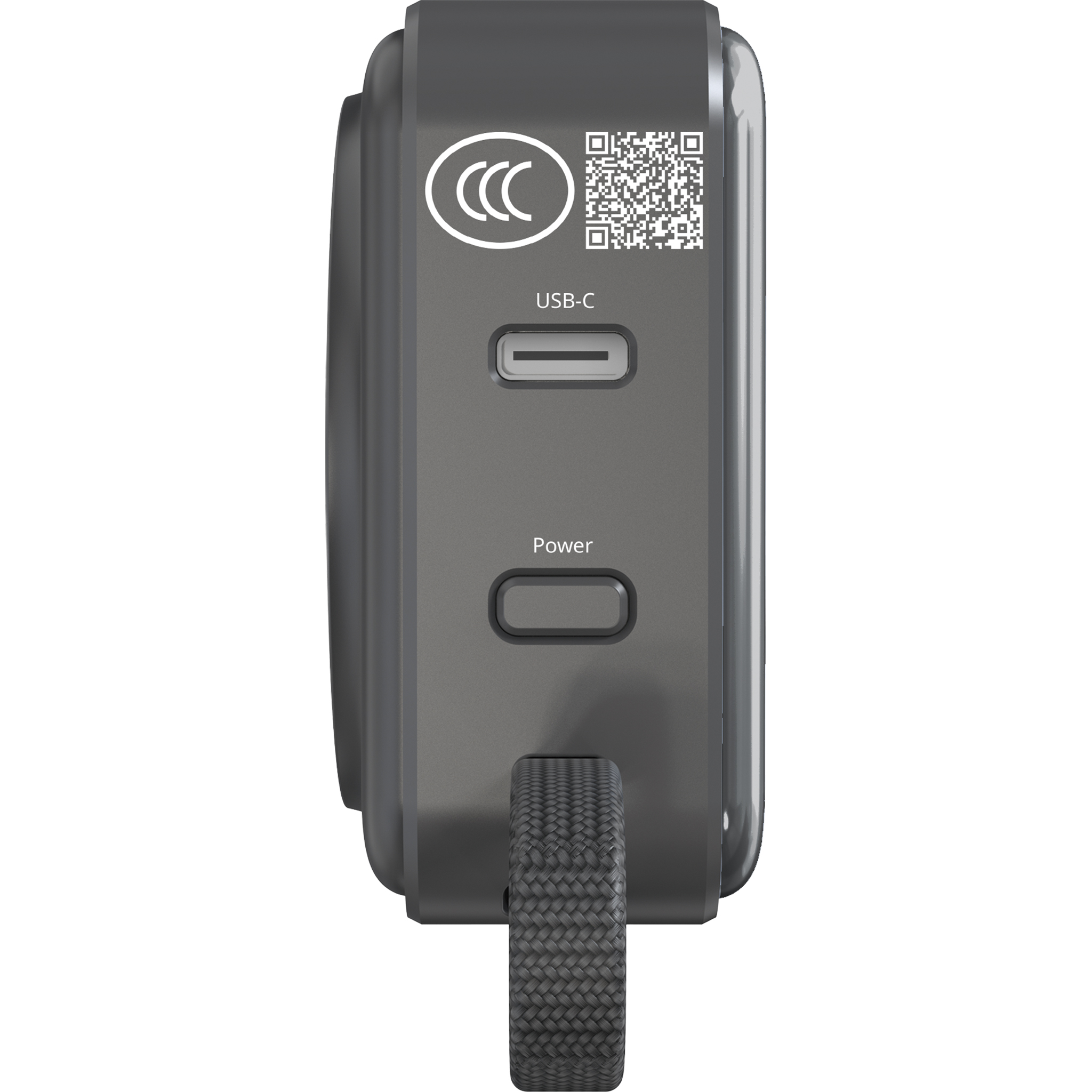SnapQub 10000mAh Qi2.2 L+C Semi-Solid-State Magnetic Wireless Power Bank (*3C+QR Code) - Image 2
