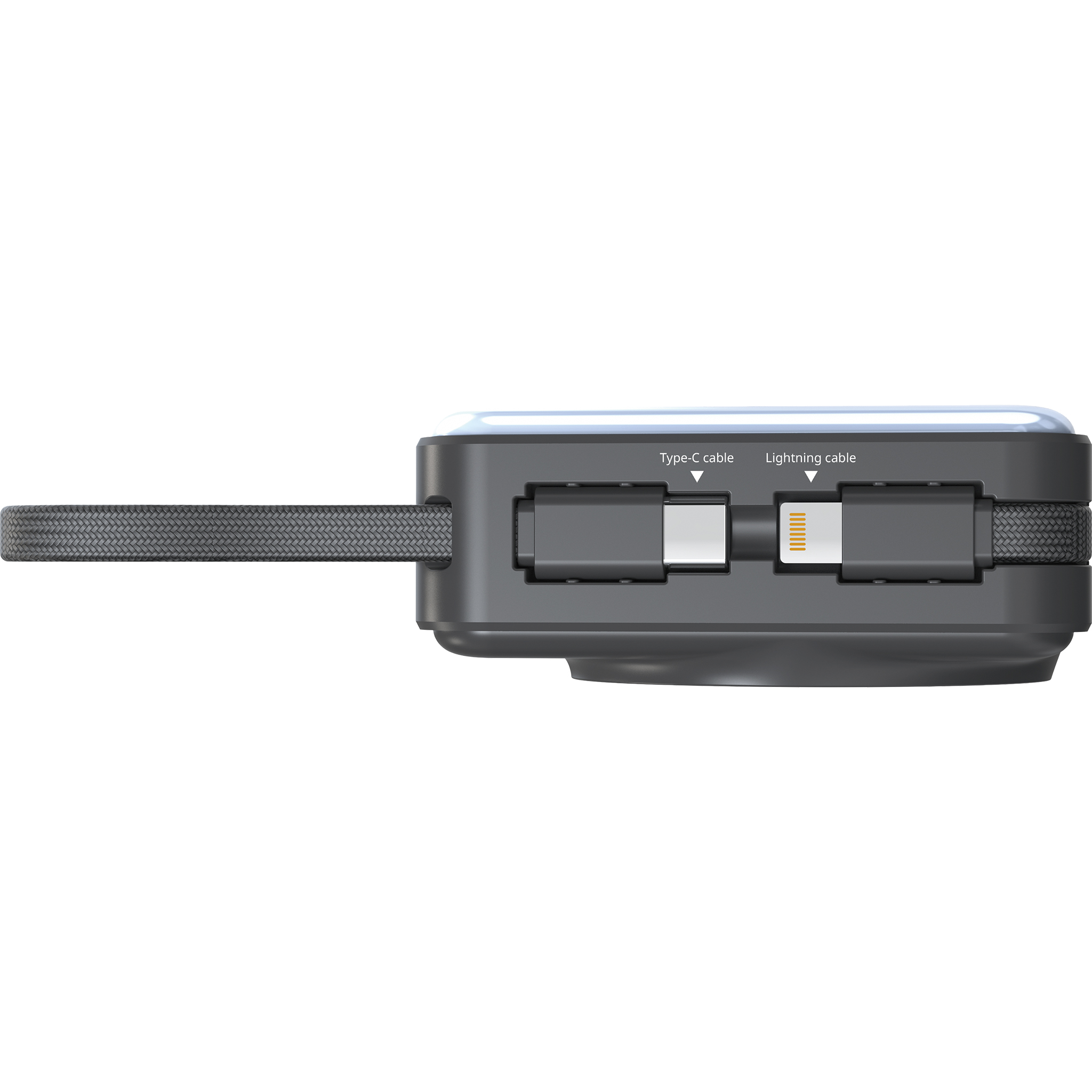 SnapQub 10000mAh Qi2.2 L+C Semi-Solid-State Magnetic Wireless Power Bank (*3C+QR Code) - Image 3