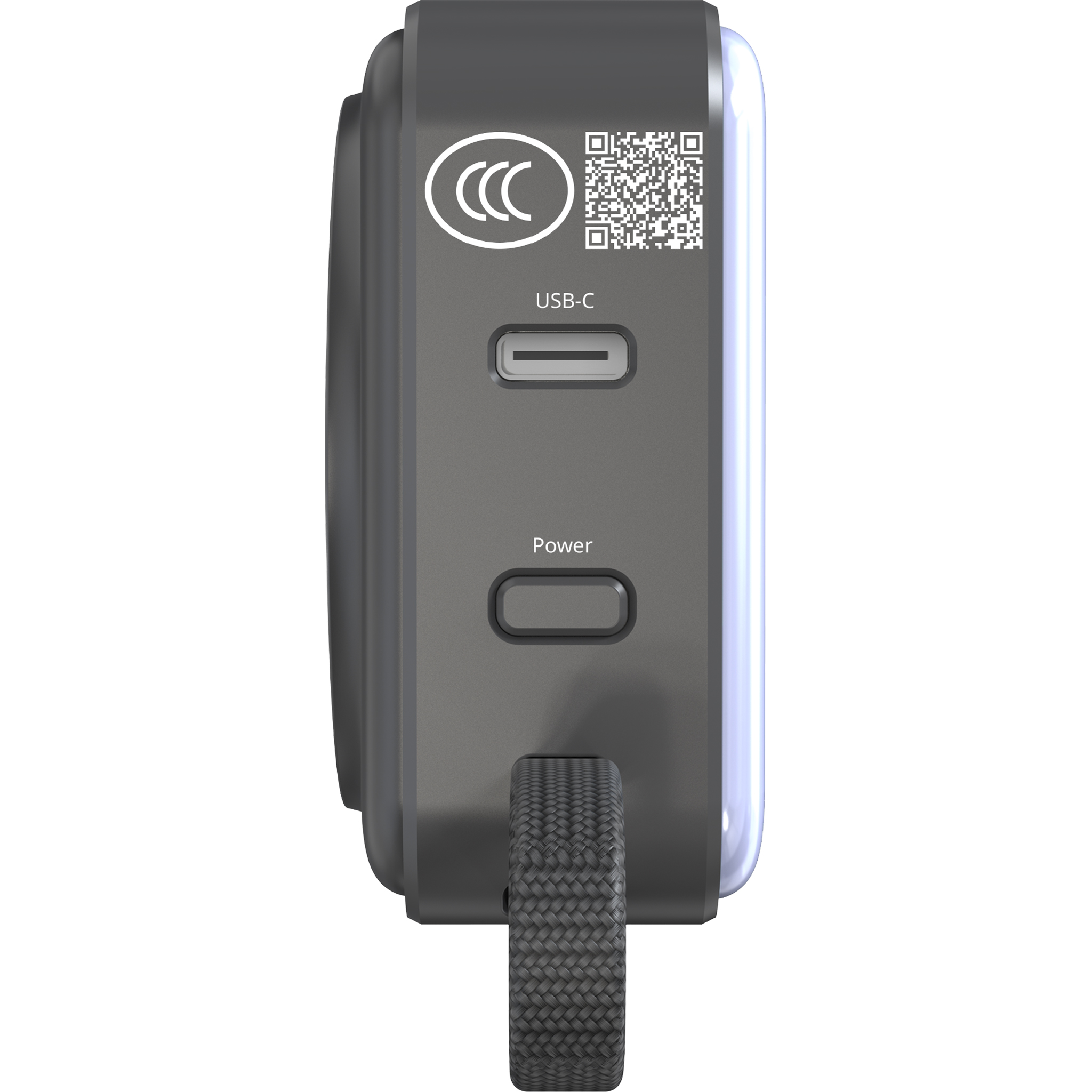 SnapQub 10000mAh Qi2.2 Semi-Solid-State Magnetic Wireless Power Bank, C+L Cables (*3C+QR Code) - Image 8