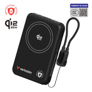 SnapBlok 10000mAh Qi2.2 Semi-Solid-State Magnetic Wireless Power Bank (*3C+QR Code)