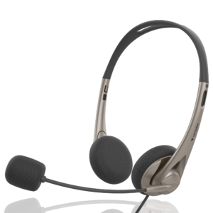 Multimedia Headset with Boom Mic - USB