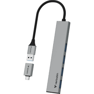 4-in-1 USB 3.1 Hub with Type C Adaptor