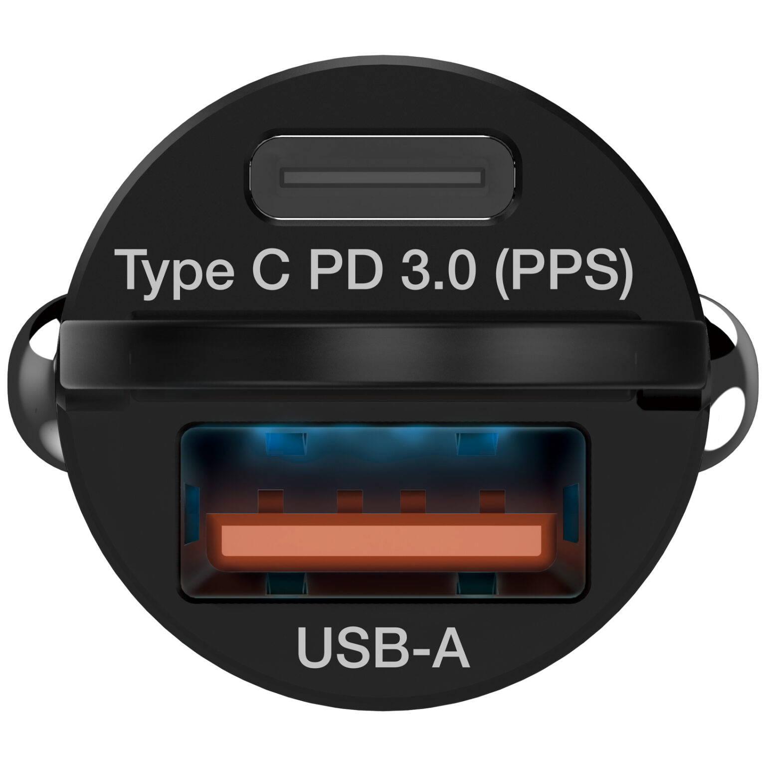 2 Port 33W PD & QC 3.0 Mini Car Charger Verbatim Singapore