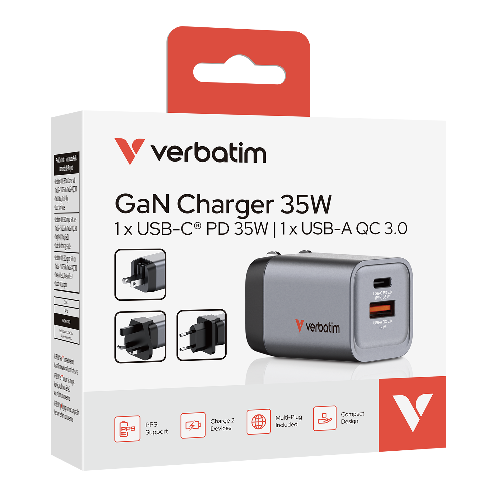 2-Port 35W GaN Charger (GNC-35) - Image 2