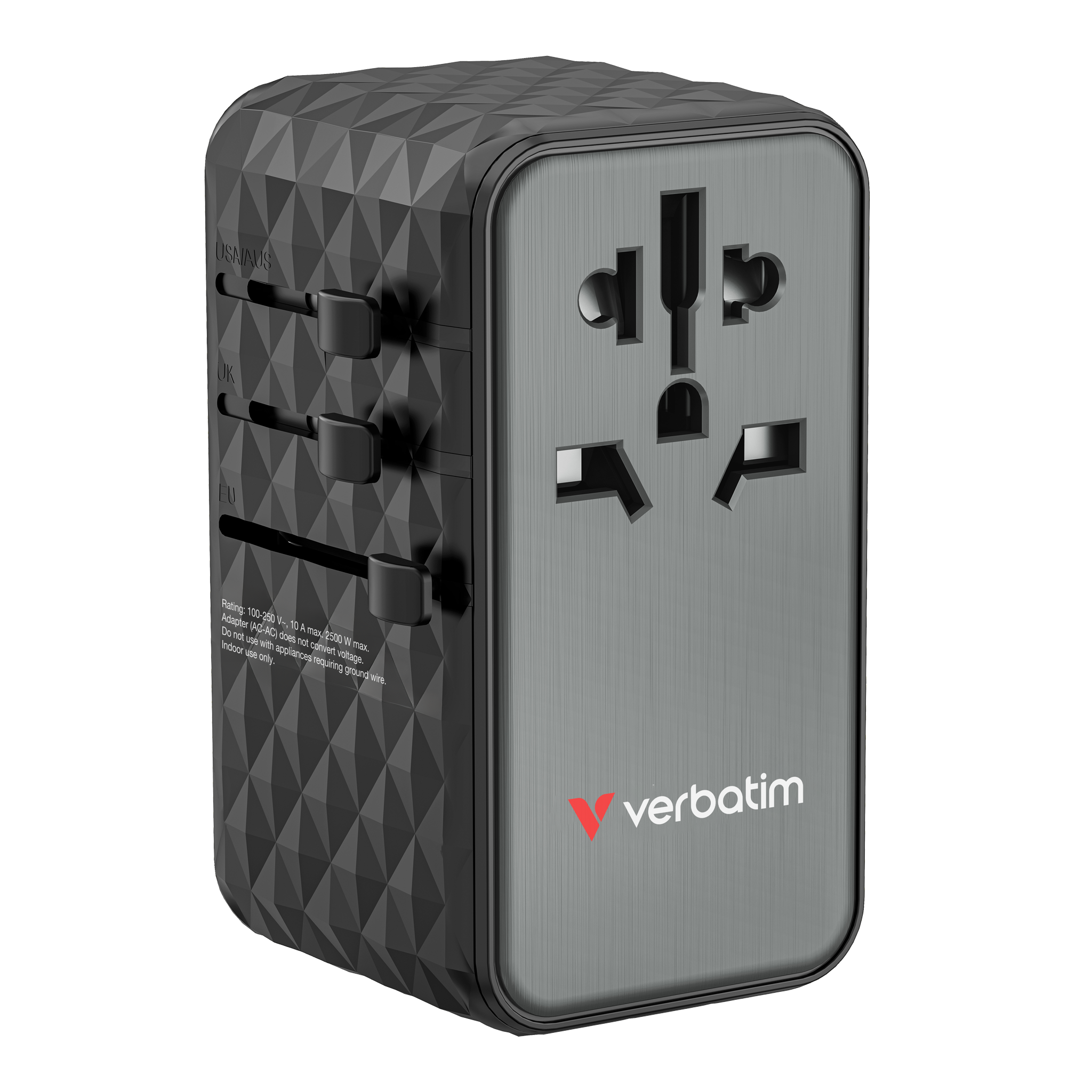 GaN III 4 Port 100W Universal Travel Adapter (UTA-06) - Image 4