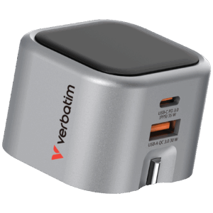 2-Port 35W GaN Charger Foldable UK Plug (GCF35)