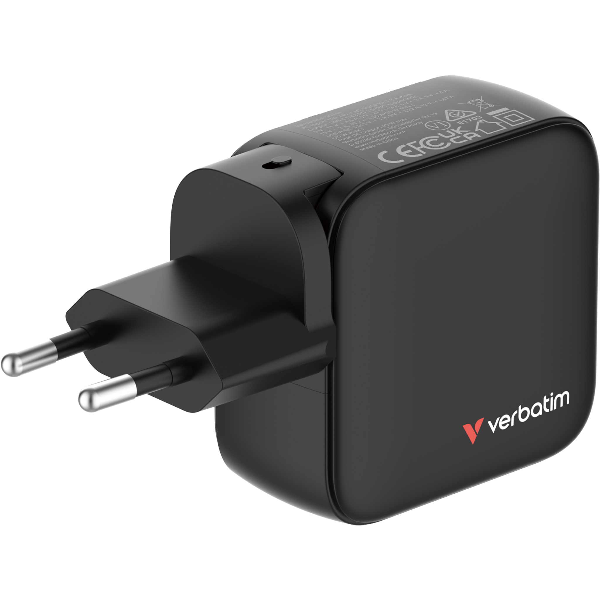 3-Port 65W Mini GaN Charger with Display (US/EU/UK/AU) - Image 5