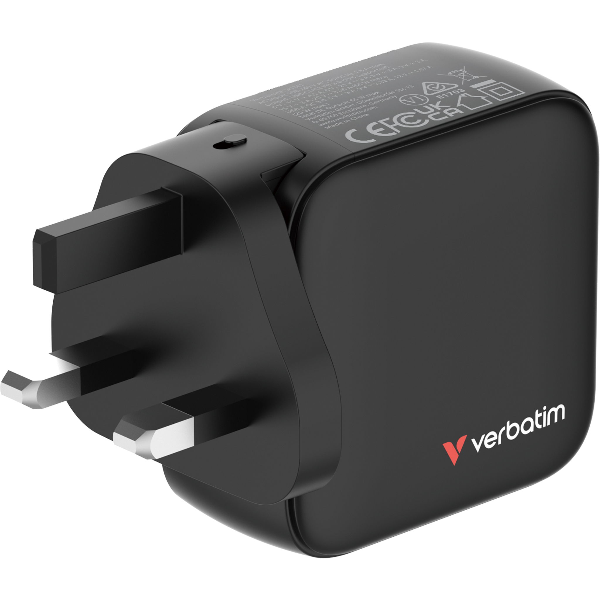3-Port 65W Mini GaN Charger with Display (US/EU/UK/AU) - Image 6