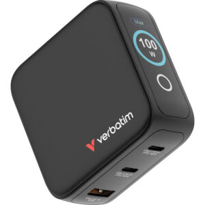 3-Port 100W Mini GaN Charger with Display (US/EU/UK/AU)