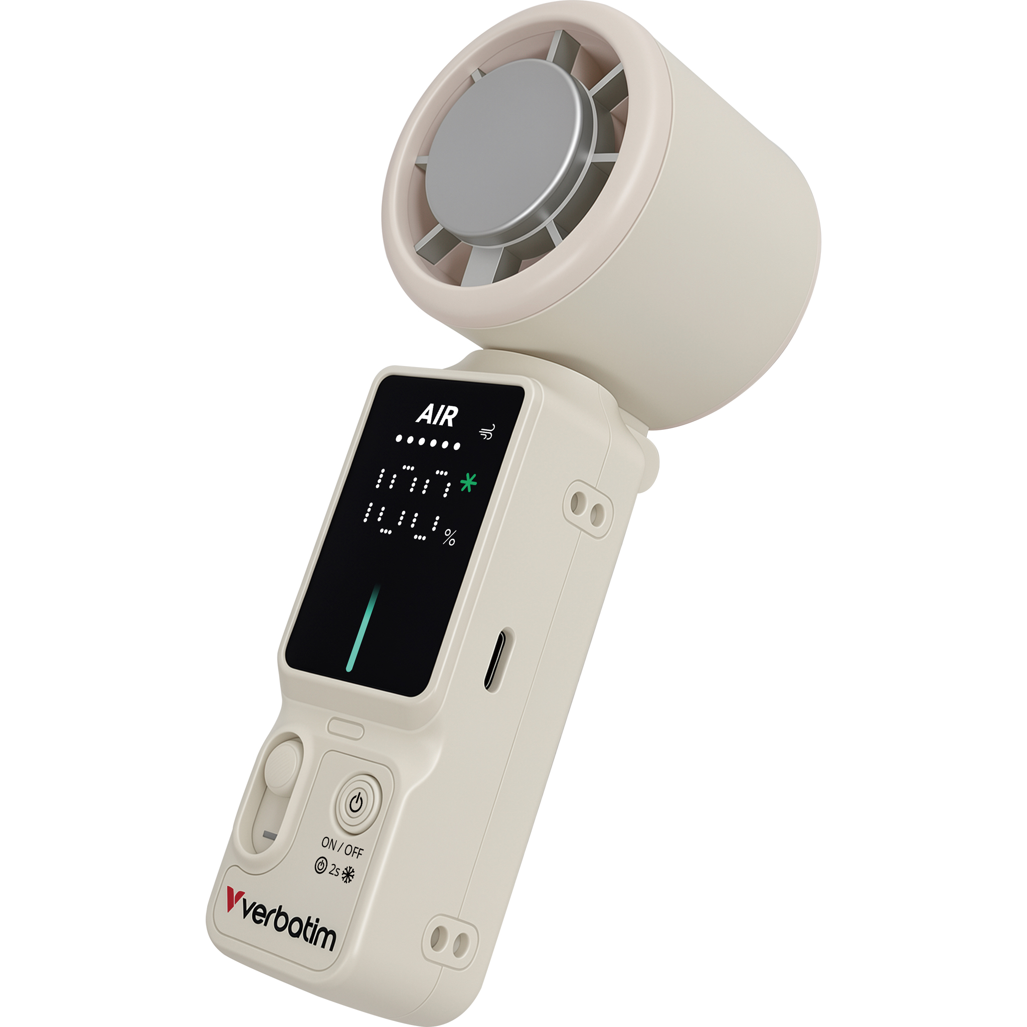 Cool 'n' Go Handheld Fan - Ice Touch Pro