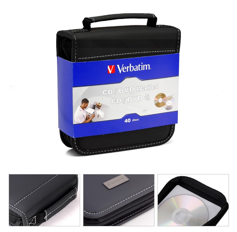 CD/DVD Wallet (40 discs) - Verbatim China