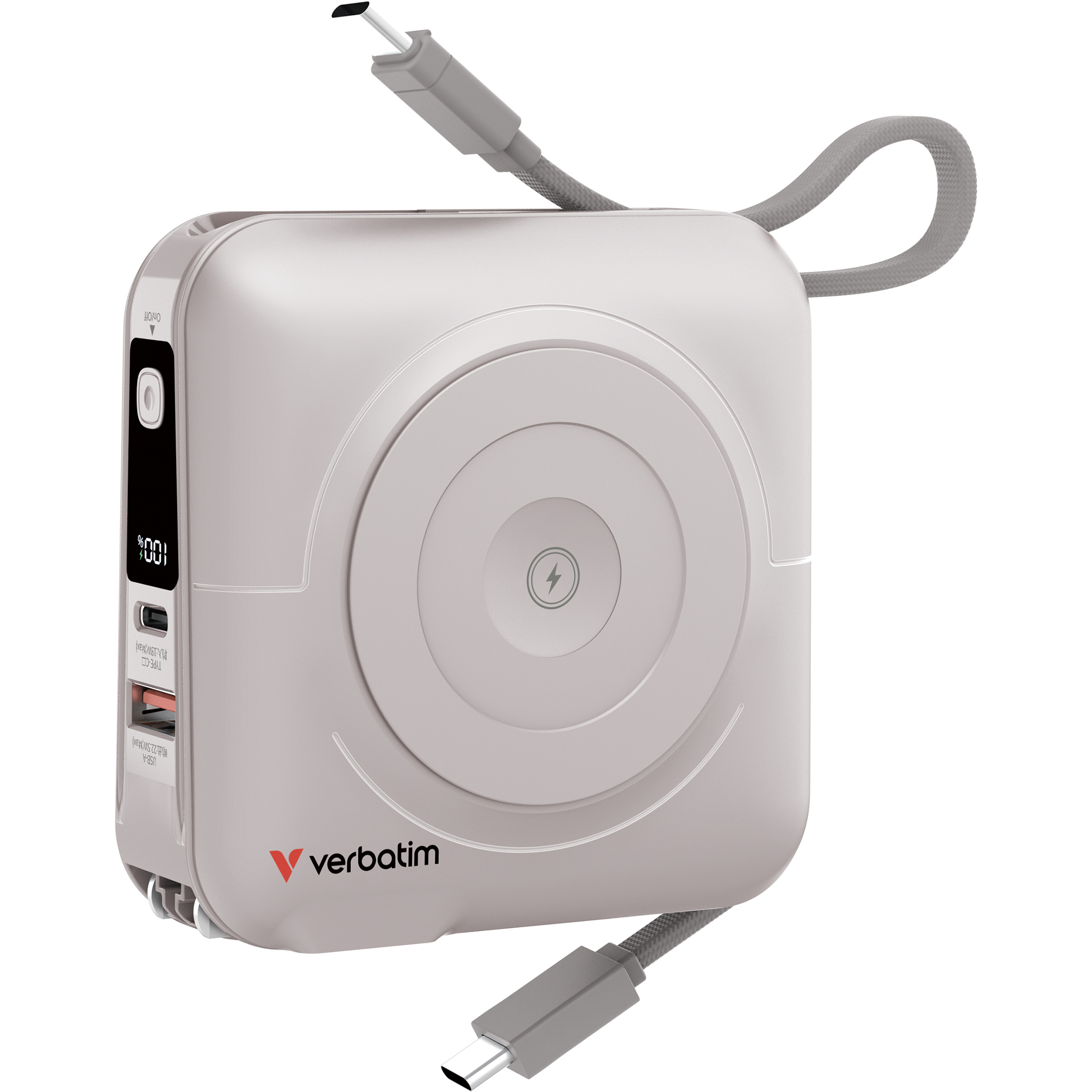 15000mAh Magnetic Wireless Charging Power Bank I USB-C Cable x 2 (*3C+BSMI Certification) - Image 8