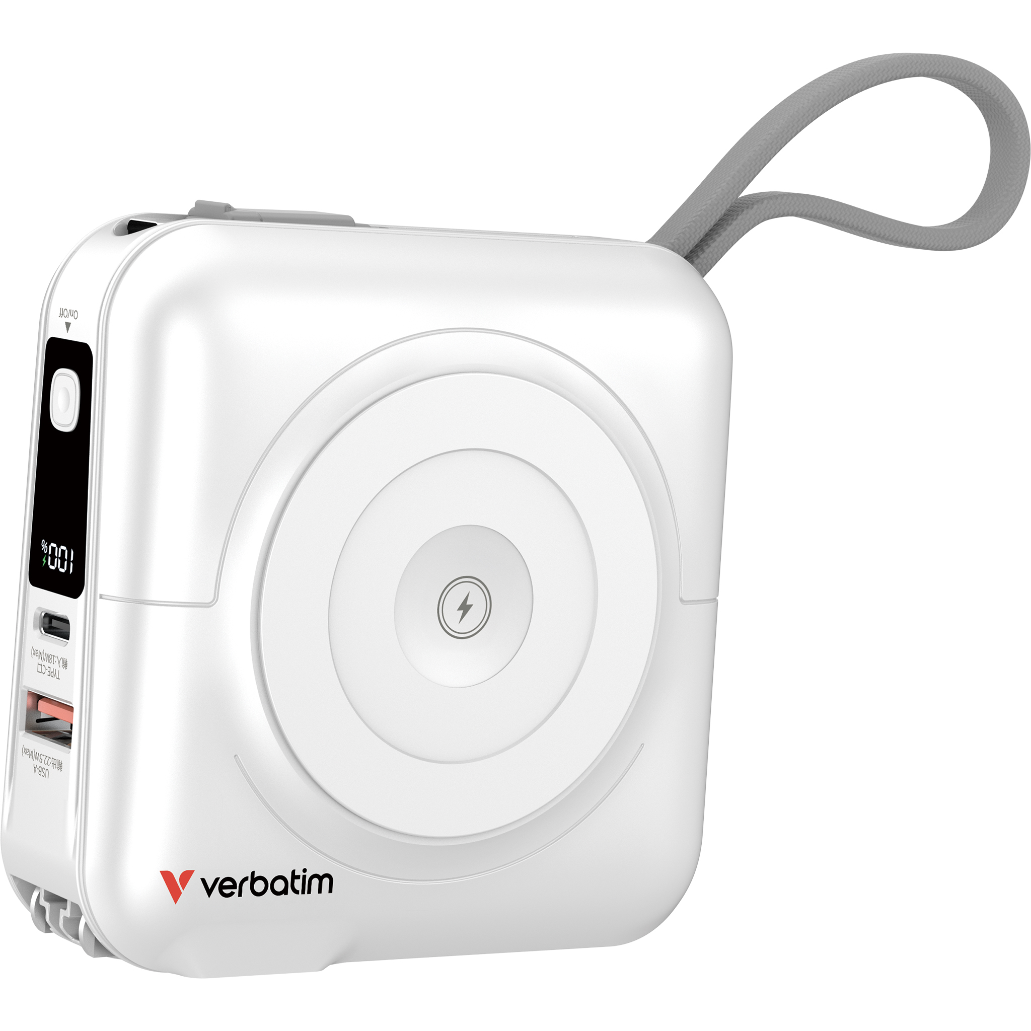 15000mAh Magnetic Wireless Charging Power Bank I USB-C Cable x 2 (*3C+BSMI Certification) - Image 4