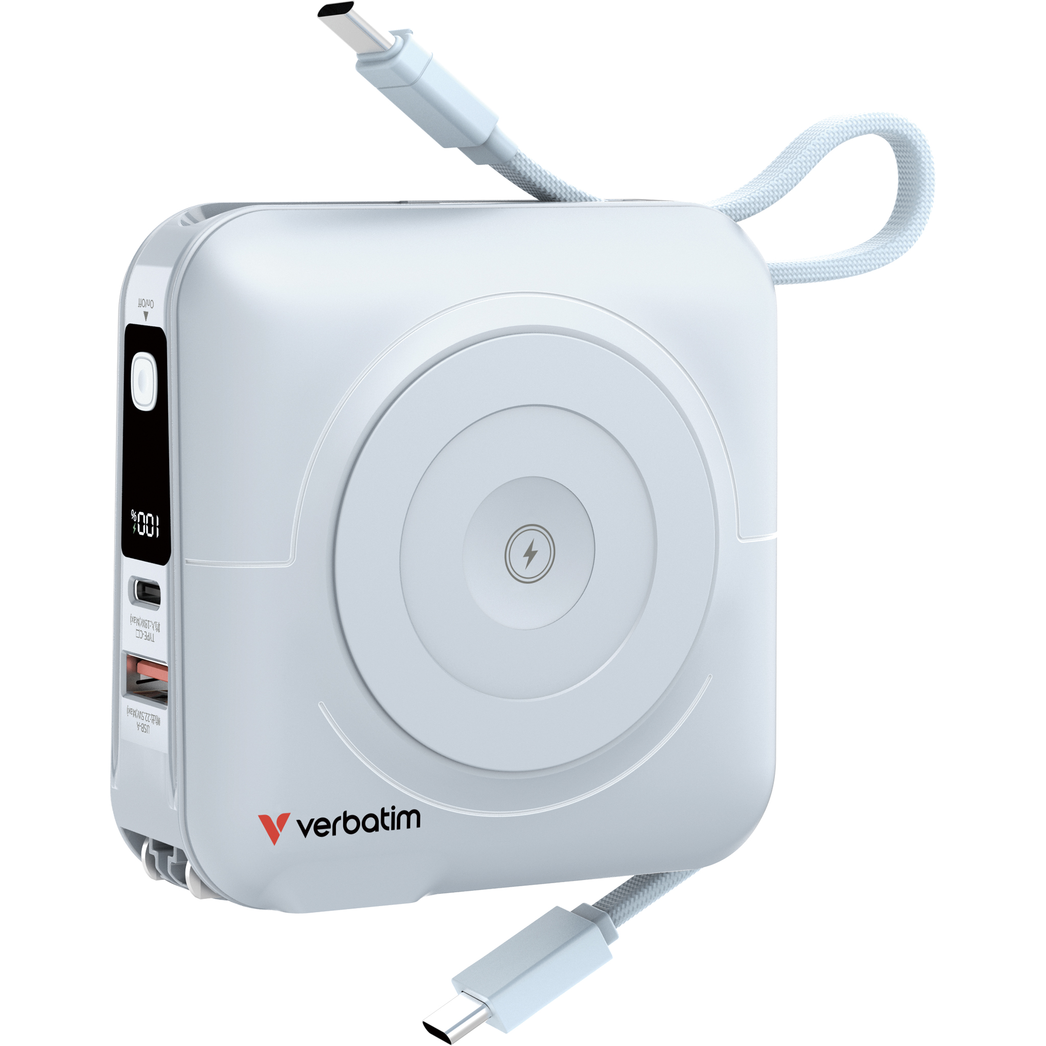 15000mAh Magnetic Wireless Charging Power Bank I USB-C Cable x 2 (*3C+BSMI Certification) - Image 10